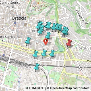 Mappa Via Antonio Callegari, 25121 Brescia BS, Italia (0.3975)