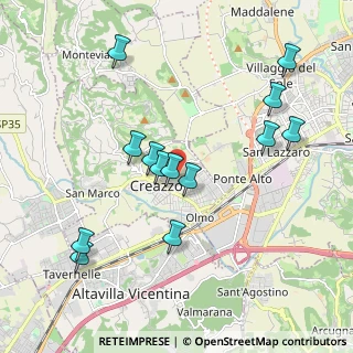 Mappa Via Caduti di Nassiriya, 36051 Creazzo VI, Italia (1.99923)