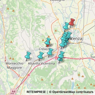 Mappa Via Caduti di Nassiriya, 36051 Creazzo VI, Italia (3.13714)