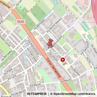Mappa Via Terrazzano, 39, 20017 Rho, Milano (Lombardia)