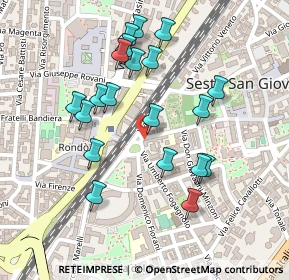 Mappa Via Piave, 20099 Sesto San Giovanni MI, Italia (0.2275)