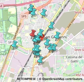 Mappa Via Piave, 20099 Sesto San Giovanni MI, Italia (0.759)