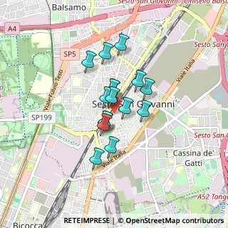 Mappa Piazza della Repubblica, 20099 Sesto San Giovanni MI, Italia (0.56688)