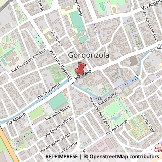 Mappa Via Italia, 69, 20064 Gorgonzola, Milano (Lombardia)