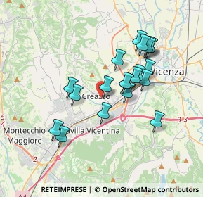 Mappa Via Treviso, 36051 Creazzo VI, Italia (3.1485)