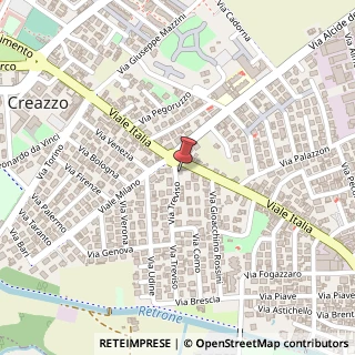 Mappa Via Treviso, 1, 36051 Creazzo, Vicenza (Veneto)
