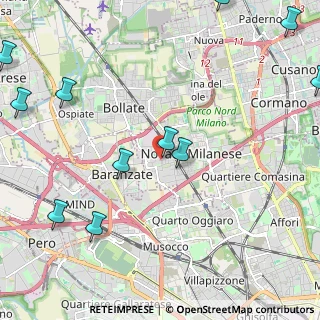 Mappa Via Giovanni Amendola, 20026 Novate Milanese MI, Italia (3.04091)
