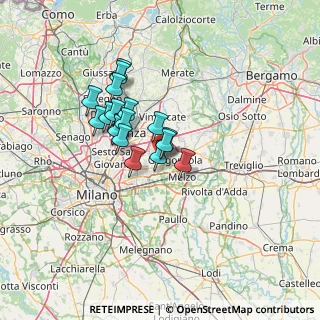Mappa Via Genova, 20060 Bussero MI, Italia (10.06333)