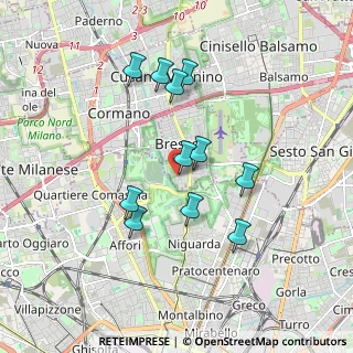 Mappa Via Antonio Pacinotti, 20091 Bresso MI, Italia (1.6)