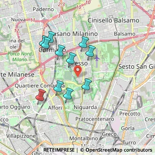 Mappa Via Antonio Pacinotti, 20091 Bresso MI, Italia (1.69273)
