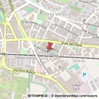 Mappa Via Bernardino Zendrini, 29, 25123 Brescia, Brescia (Lombardia)