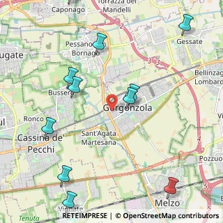 Mappa Piazza Giovanni XXIII, 20064 Gorgonzola MI, Italia (2.72091)