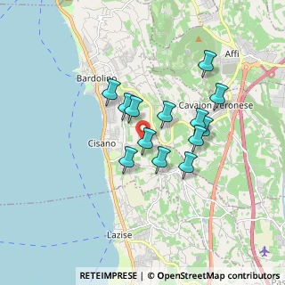 Mappa Villaggio Creole, 37011 Bardolino VR, Italia (1.36846)