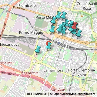 Mappa Via Nisida, 25125 Brescia BS, Italia (1.016)