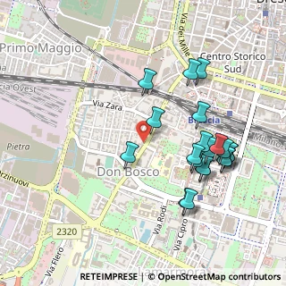 Mappa Via Nisida, 25125 Brescia BS, Italia (0.497)
