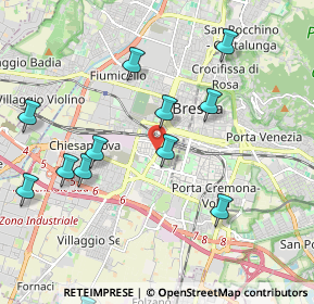 Mappa Via Nisida, 25125 Brescia BS, Italia (2.27917)