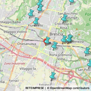Mappa Via Nisida, 25125 Brescia BS, Italia (2.79067)