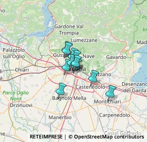 Mappa Via Nisida, 25125 Brescia BS, Italia (5.75083)