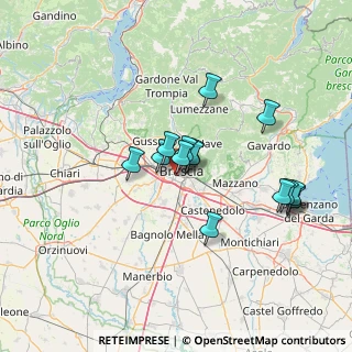 Mappa Via Nisida, 25125 Brescia BS, Italia (12.138)