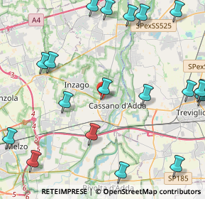 Mappa Piazzale Pietro Gobetti, 20062 Cassano d'Adda MI, Italia (5.928)