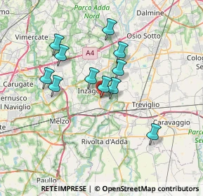 Mappa Piazzale Pietro Gobetti, 20062 Cassano d'Adda MI, Italia (6.04727)