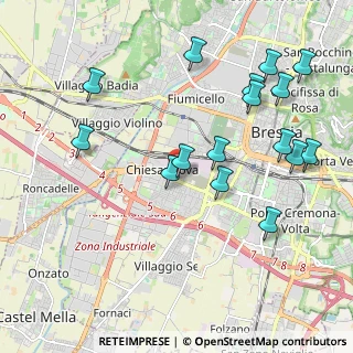 Mappa Via Varese, 25125 Brescia BS, Italia (2.22875)