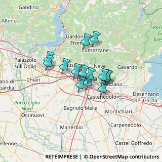 Mappa Via Varese, 25125 Brescia BS, Italia (8.78643)