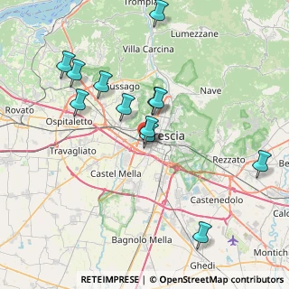 Mappa Via Varese, 25125 Brescia BS, Italia (7.77083)