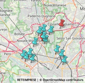 Mappa Via Fano, 20161 Milano MI, Italia (3.04071)