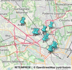 Mappa Via Carso, 20021 Baranzate MI, Italia (2.98846)