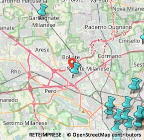 Mappa Via Carso, 20021 Baranzate MI, Italia (7.7305)