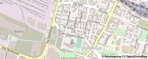Mappa Bréscia
