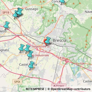 Mappa Via Orzinuovi, 25125 Brescia BS, Italia (5.92455)