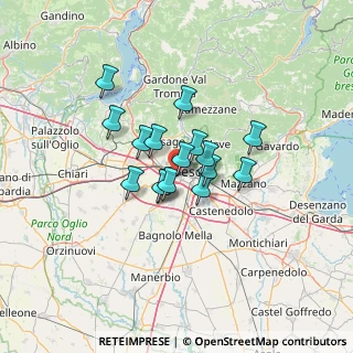 Mappa Via Orzinuovi, 25125 Brescia BS, Italia (8.7125)