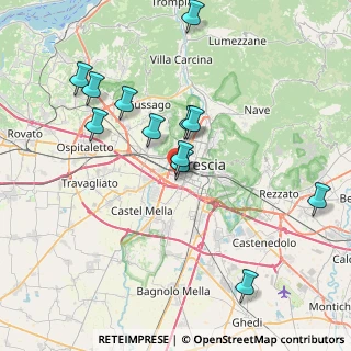 Mappa Via Orzinuovi, 25125 Brescia BS, Italia (7.76083)