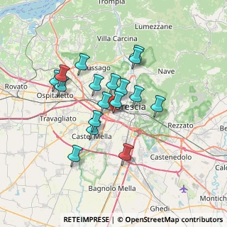 Mappa Via Orzinuovi, 25125 Brescia BS, Italia (5.77353)