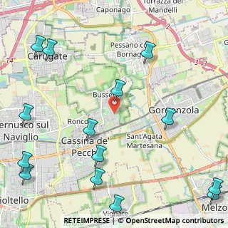 Mappa Via Gen. Carlo Alberto Dalla Chiesa, 20060 Bussero MI, Italia (3.135)