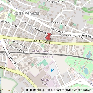 Mappa Viale del piave 14/b, 25123 Brescia, Brescia (Lombardia)
