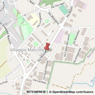 Mappa Via Molini, 61, 25082 Botticino, Brescia (Lombardia)