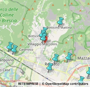 Mappa Via Molini, 25082 Botticino BS, Italia (2.34182)
