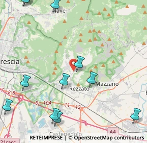 Mappa Via Molini, 25082 Botticino BS, Italia (6.0475)
