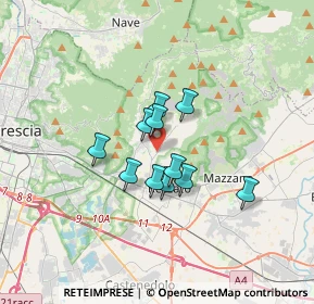 Mappa Via Molini, 25082 Botticino BS, Italia (2.26909)