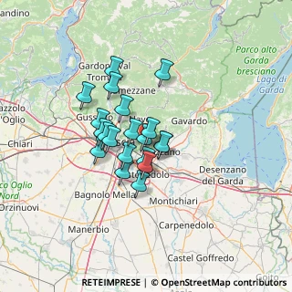 Mappa Via Molini, 25082 Botticino BS, Italia (9.421)