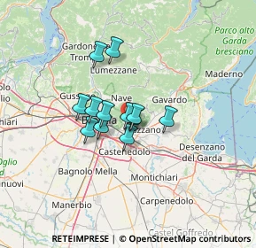 Mappa Via Molini, 25082 Botticino BS, Italia (8.365)