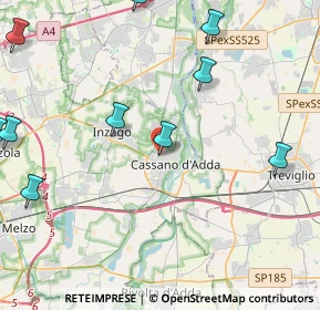 Mappa Via Vincenzo Gioberti, 20062 Cassano d'Adda MI, Italia (6.1)