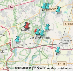 Mappa Via Vincenzo Gioberti, 20062 Cassano d'Adda MI, Italia (3.53545)