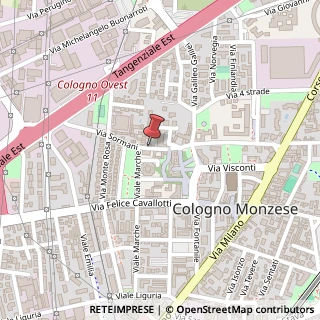 Mappa Via Sormani, 18, 20093 Cologno Monzese, Milano (Lombardia)