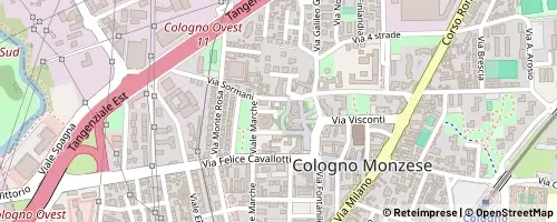 Mappa Cologno Monzese