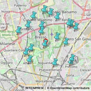 Mappa Via Don Vercesi, 20091 Bresso MI, Italia (2.2245)