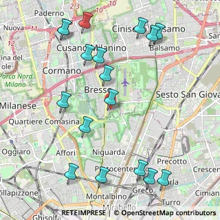 Mappa Via Don Vercesi, 20091 Bresso MI, Italia (2.55176)
